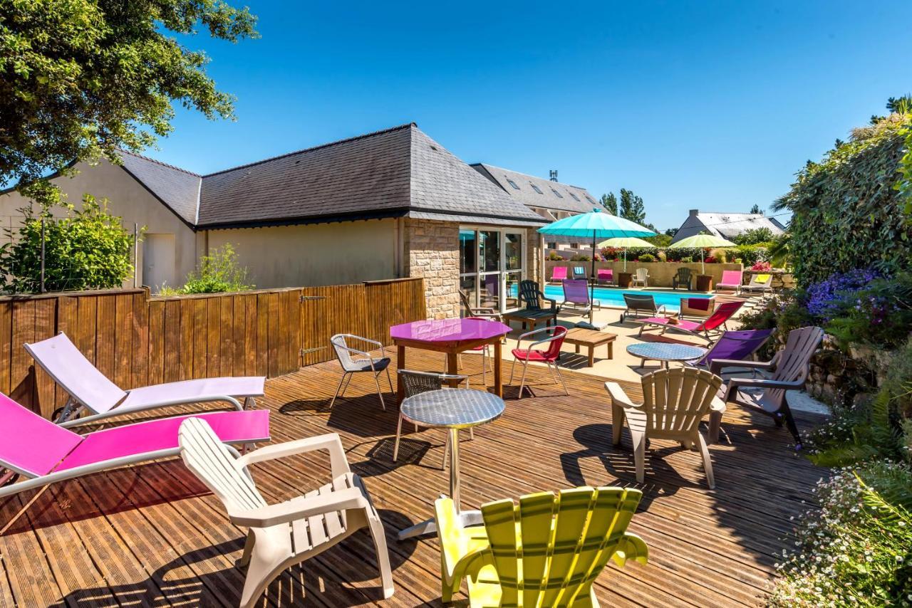 L'Hippocampe Hotel Plouharnel Luaran gambar