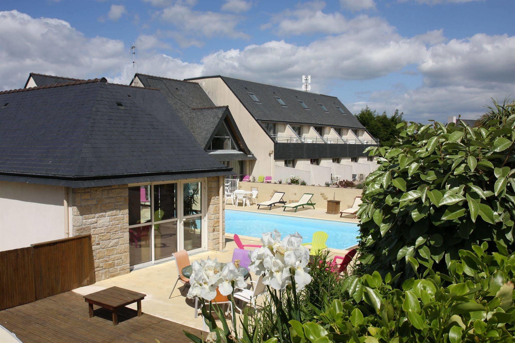 L'Hippocampe Hotel Plouharnel Luaran gambar